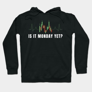 Crypto Market Stock Market DeFi Heart Beat Candles Trading Graph Hoodie